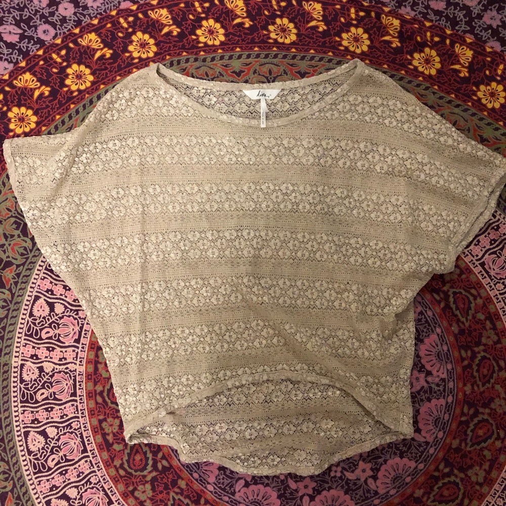 Baby Pink flower top